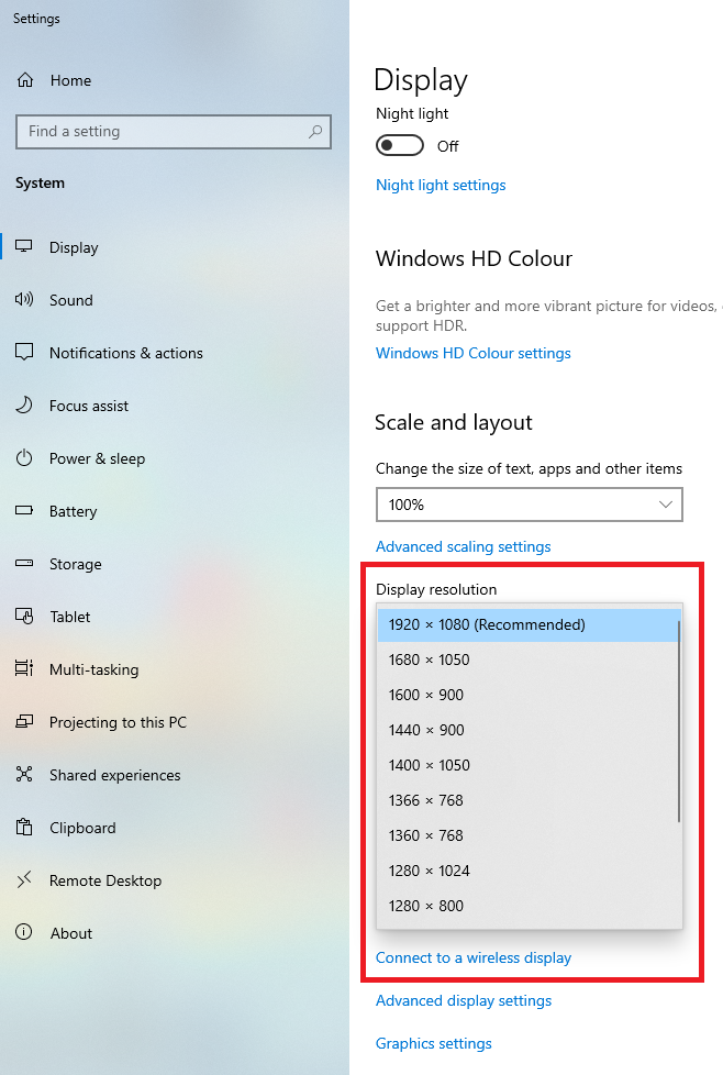 Support different screen sizes