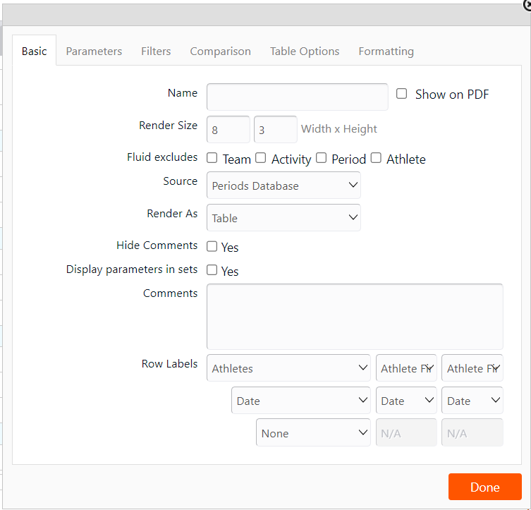 Reporting on Data Uploaded from the Catapult Athlete App OpenField